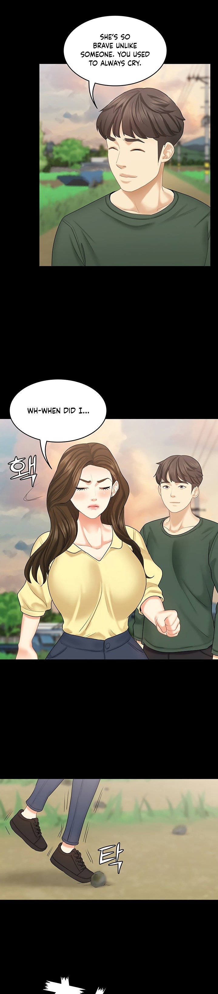 She